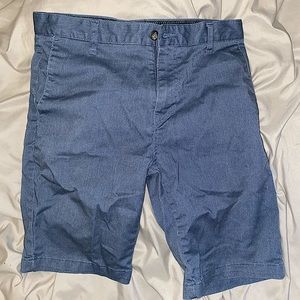 Men’s Khaki shorts Color:Blue Volcom Size 30